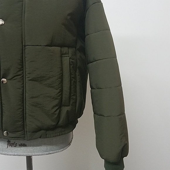 Primrose Button up Puffy Jacket - Picture 8 of 8